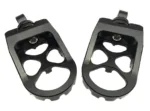 ACM Black Aluminum MX Motorcycle Platform Foot Peg Harley Dyna Sportster Softail