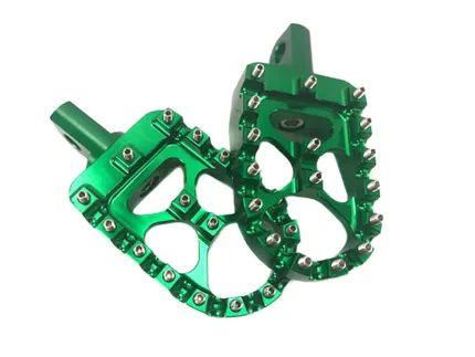 ACM Green Aluminum MX Motorcycle Platform Foot Peg Harley Dyna Sportster Softail