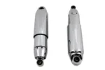 AEE 12" Chrome Covered Shocks 1" Lowering Harley Dyna Lowrider Wide Glide FXD