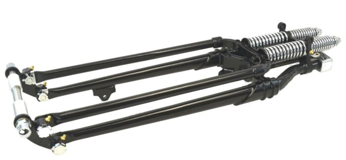 Antique Vintage Replica Black 24" 4" Over Stock Springer Fork Front End FXST