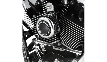 Arlen Ness Chrome Round Horn Cover 1991+ Harley Touring Softail Touring Dyna