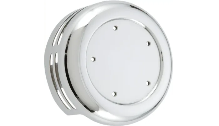 Arlen Ness Chrome Round Horn Cover 1991+ Harley Touring Softail Touring Dyna