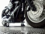 B&W MC2301 Biker Bar Strapless Motorcycle Removable Clamp Bar Touring Harley