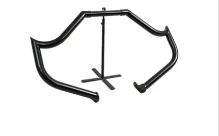 Bad Dad 975 Black Engine Crash Guard Bar Harley Touring Street Electra Glide 97+