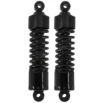 Black 12" Rear Shocks Suspension Pair 54509-73 Harley 73-86 Shovelhead Big Twin