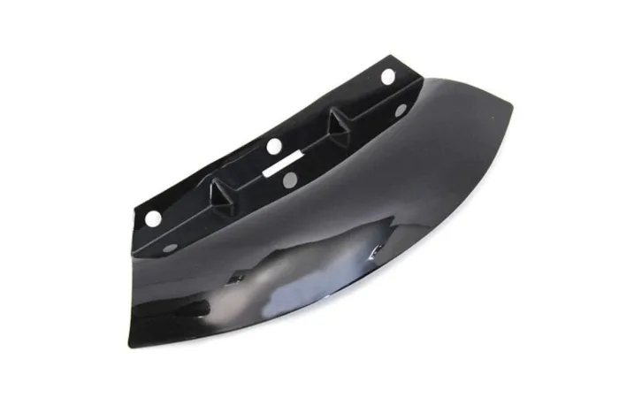 Black Front Fork Air Deflector Baffle Guard 1980-1999 Harley Electra Tour Glide