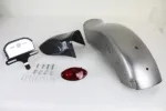 Bobbed Rear Fender Kit Taillight Fender Strut Harley Ironhead Sportster EVO