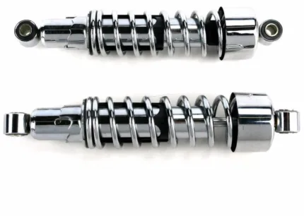 Chrome 11.75" 11 3/4" Lowering Rear Shocks Lowering Kit 86-2003 Harley Sportster