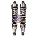 Chrome 14.25" 14 1/4" Stiletto Rear Shocks Absorbers Harley Sportster Ironhead