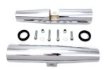 Chrome 39mm Front End Fork Tube Covers Shrouds Harley 86-03 Sportster 883 & 1200