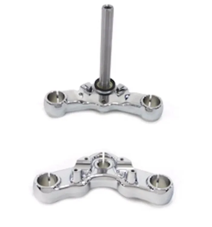 Chrome 39MM Triple Trees Tree Set Kit 2010-2020 Harley Sportster Forty Eight 48