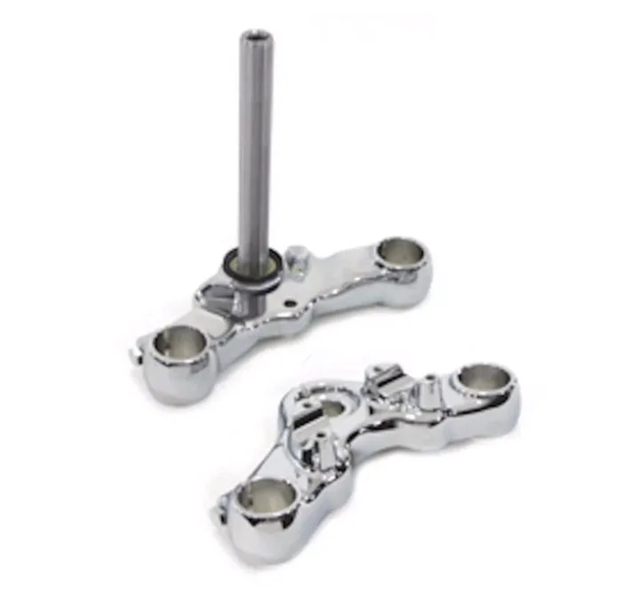 Chrome 39MM Triple Trees Tree Set Kit 2010-2020 Harley Sportster Forty Eight 48
