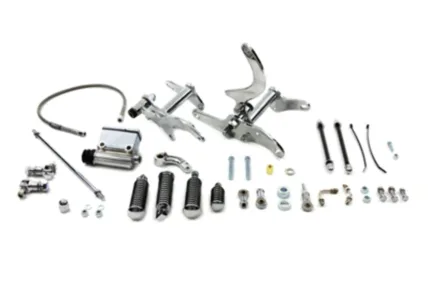 Chrome Daniel Boone Forward Controls Control Kit Harley 1979-1983 Ironhead XL