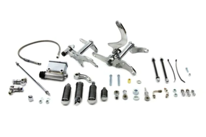 Chrome Daniel Boone Forward Controls Control Kit Harley 1979-1983 Ironhead XL
