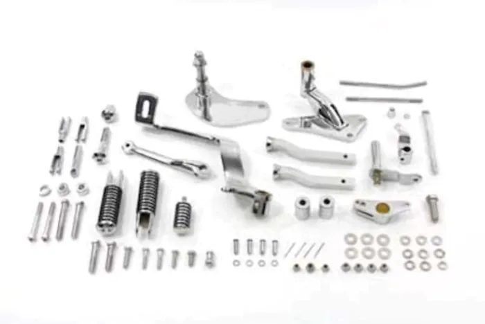 Chrome Forward Controls Control Kit Footpegs Foot Pegs 91-03 Harley Sportster XL