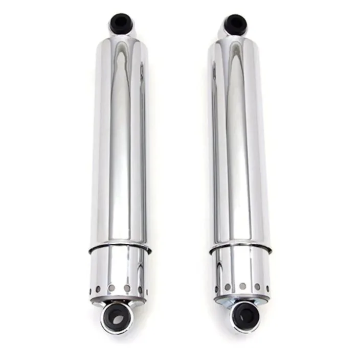 Chrome Full Cover 14" Rear Shocks Absorbers Harley K Model Ironhead 54500-56A