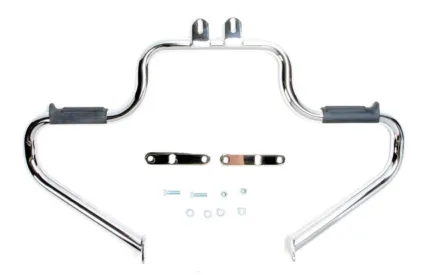 Chrome Lindby Multibar Engine Guard Highway Bars Crash Pegs Yamaha V-Star 1100