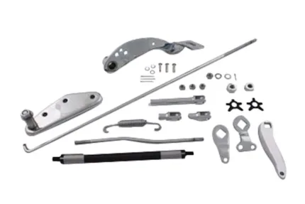 Chrome Mechanical Brake Control Kit 1936-1957 Harley Knucklehead Panhead FL U EL