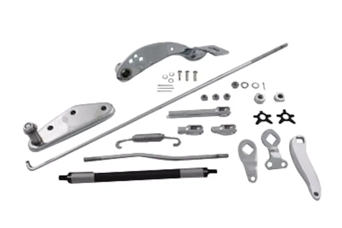 Chrome Mechanical Brake Control Kit 1936-1957 Harley Knucklehead Panhead FL U EL