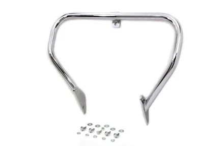 Chrome Mid Control Dyna Front Crash Engine Frame Guard 91-2005 Harley Davidson