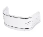Chrome Replacement Flamed Fender Skirt Tip Harley Softail Touring Electra Glide