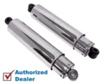 Chrome Replica 13.5 Covered Rear Shocks Harley Ironhead Shovelhead Sportster FLH