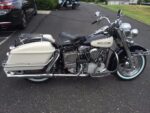 Chrome Replica 13.5 Covered Rear Shocks Harley Ironhead Shovelhead Sportster FLH