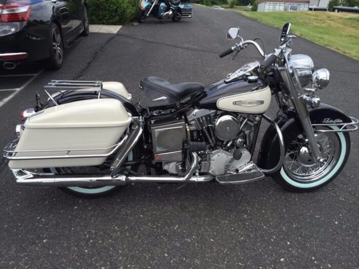 Chrome Replica 13.5 Covered Rear Shocks Harley Ironhead Shovelhead Sportster FLH