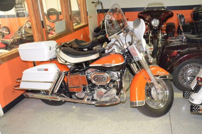 Chrome Replica 13.5 Covered Rear Shocks Harley Ironhead Shovelhead Sportster FLH