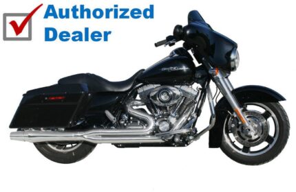 Chrome Thunderheader 2 Into 1 Exhaust Header Pipe System 2017+ Harley Touring M8