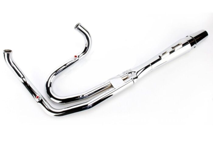 Chrome Thunderheader 2 into 1 Exhaust Pipe Header System 12-17 Harley Softail
