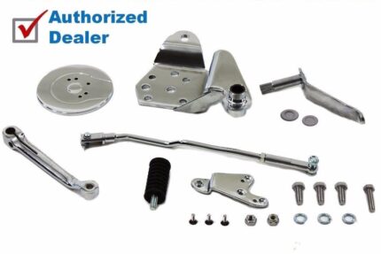 Complete Chrome Forward Control Shift Kit 1952-1978 Harley Panhead & Shovelhead