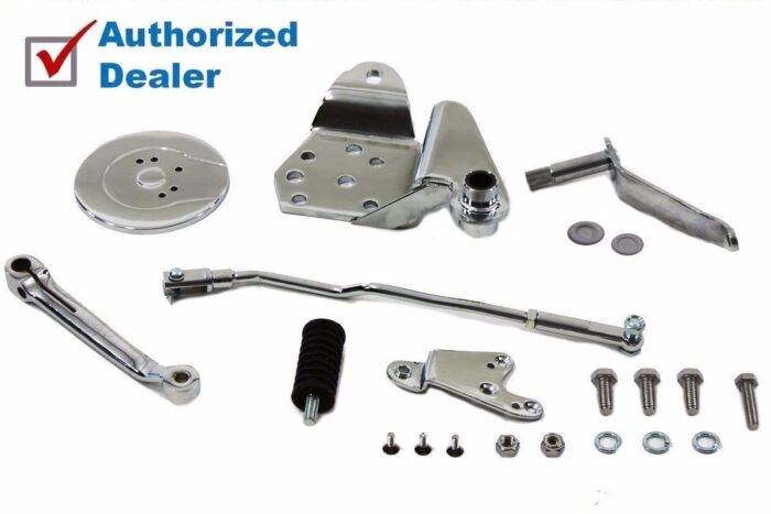 Complete Chrome Forward Control Shift Kit 1952-1978 Harley Panhead & Shovelhead