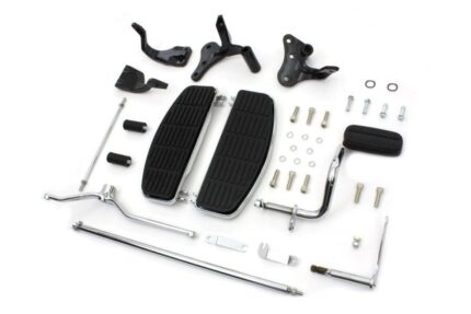Complete Floorboard Footboard Kit Floorboards Foot Boards 1996-2005 Harley Dyna