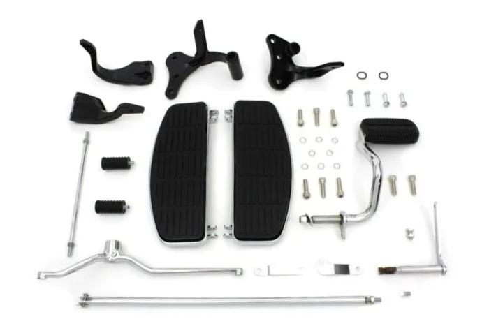 Complete Floorboard Footboard Kit Floorboards Foot Boards 1996-2005 Harley Dyna