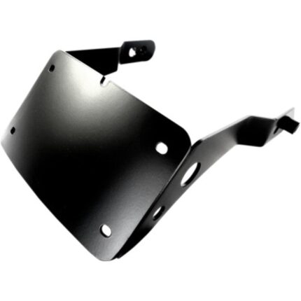 Cycle Vision Black Curved License Plate Holder Mount Harley 13+ Dyna FXDB FXDLS