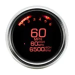 Dakota Digital 3 3/8" Speedometer Tachometer Direct Plug-In Play Multi Chrome