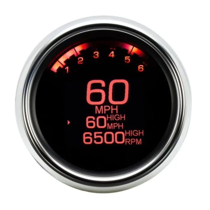 Dakota Digital 3 3/8" Speedometer Tachometer Direct Plug-In Play Multi Chrome
