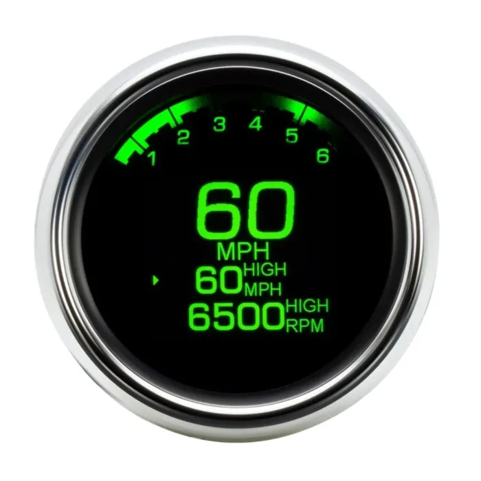 Dakota Digital 3 3/8" Speedometer Tachometer Direct Plug-In Play Multi Chrome