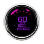 Dakota Digital 3 3/8" Speedometer Tachometer Direct Plug-In Play Multi Chrome
