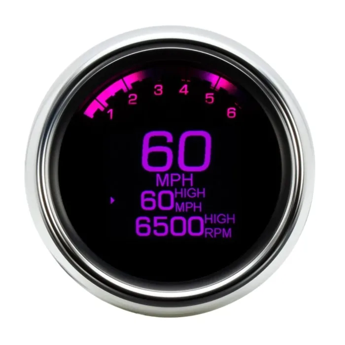 Dakota Digital 3 3/8" Speedometer Tachometer Direct Plug-In Play Multi Chrome