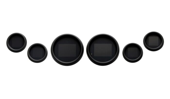 Dakota Digital Black Dresser MLX 6 Gauge Kit Set Upgrade 96-03 Harley Touring