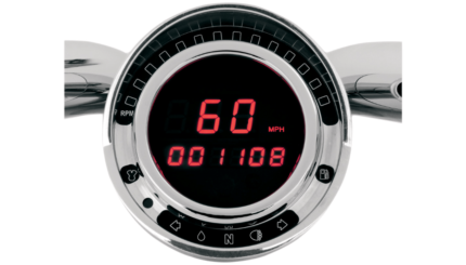 Dakota Digital Custom Red LED Direct Plug In MPH Speedometer Big Dog Harley