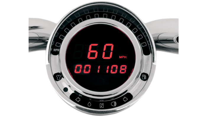 Dakota Digital Custom Red LED Direct Plug In MPH Speedometer Big Dog Harley