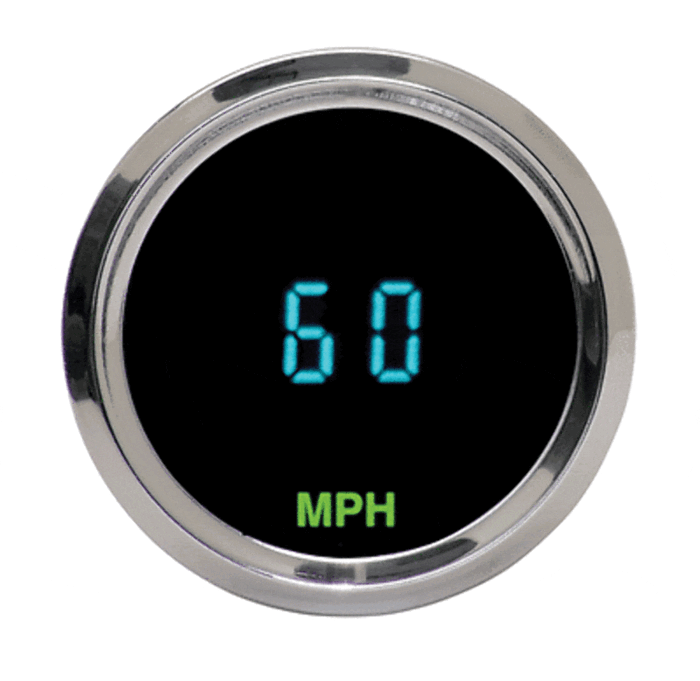 Dakota Digital Mini 2 1/16" Speedometer Harley Chopper Bobber Custom # HLY-3013