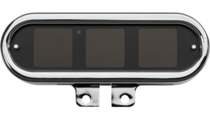 Dakota Digital MLX-9000 Gauge Oval Speedometer Chrome Street Harley Universal