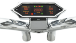 Dakota Digital MLX-9000 Gauge Spiked Speedometer Chrome Harley Big Twin 04-13
