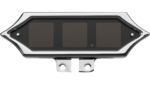 Dakota Digital MLX-9000 Gauge Spiked Speedometer Chrome Street Harley Universal