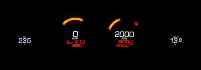 Dakota Digital MLX LED Replacement Upgrade Gauges 14-2021 Harley Touring Bagger