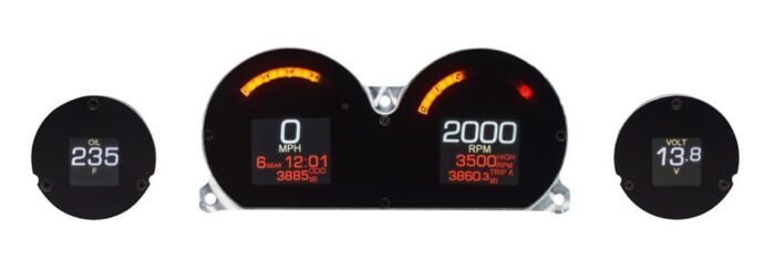 Dakota Digital MLX LED Replacement Upgrade Gauges 14-2021 Harley Touring Bagger